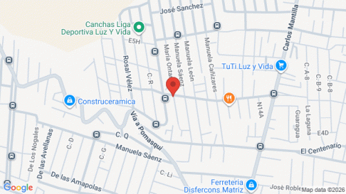 San Jose de Morán Calle María Ontaneda y Av. Simón Bolívar