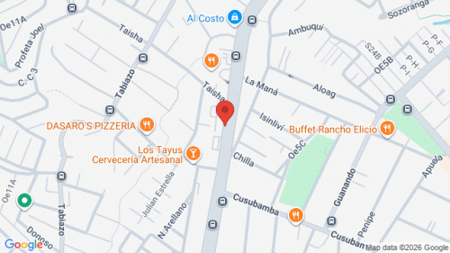 Avenida Mariscal Sucre S25-258 y Taisha