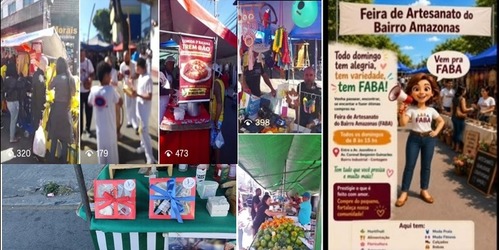 FEIRA DE  ARTESANATO BAIRRO AMAZONAS