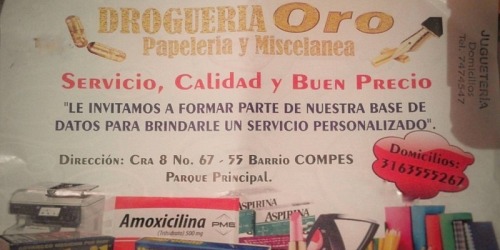 DROGUERIA ORO