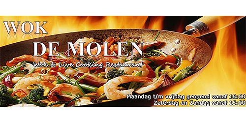 Wok restaurant De Molen  Malden