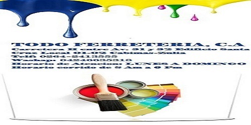 TODO  FERRETERÍA. CA.