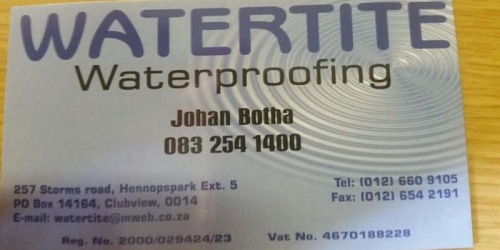 Watertite Waterproofing