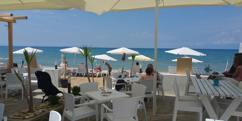 White Beach Bar Acharavi Corfu