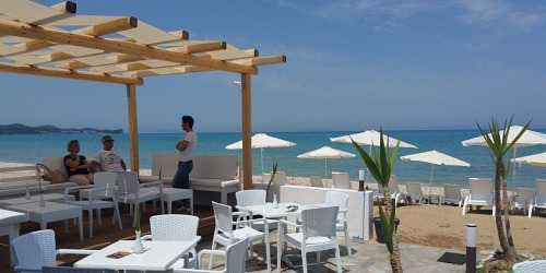 White Beach Bar Acharavi Corfu