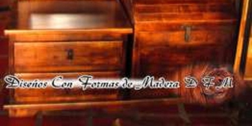 DISEÑOS CON FORMAS DE MADERA