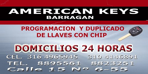 CERRAJEROS CALI AMERICAN KEYS