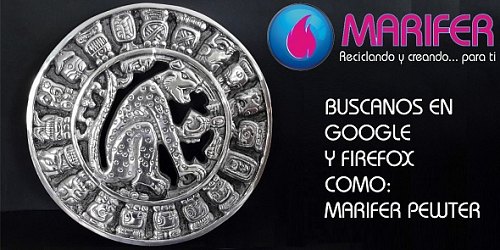 ARTESANIAS EN ALUMINIO MARIFER PEWTER
