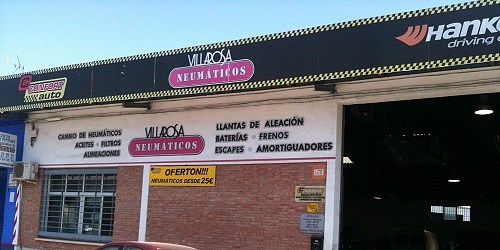 NEUMÁTICOS VILLAROSA. Mecánica Rápida. Alineación Dirección.