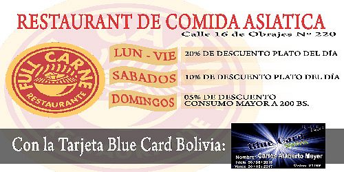TARJETA BLUE CARD