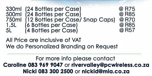 River Valley Natural Mineral Water