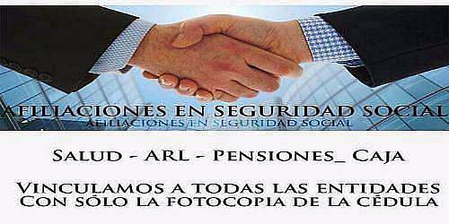 AFILIACIONES A SEGURIDAD SOCIAL EN PEREIRA