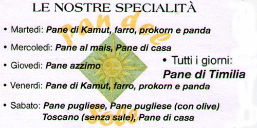 PAN DEL SOLE