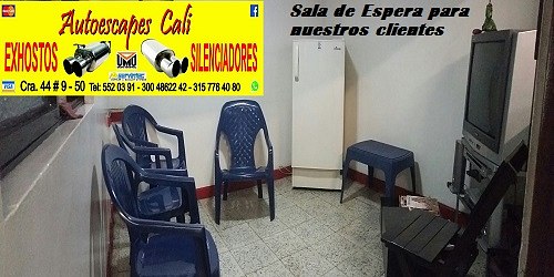 AUTOESCAPES CALI EXHOSTOS SILENCIADORES MOFLES