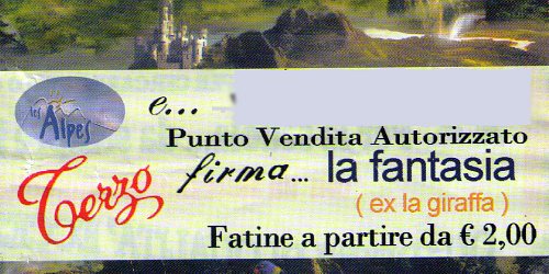TERZO FIRMA .....LA FANTASIA