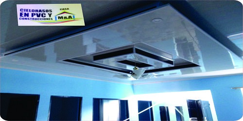 CIELORASOS EN PVC Y CONSTRUCIONES CASA MÍA