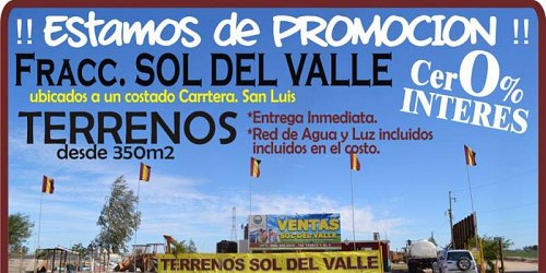 PROSANPI Venta de Terrenos