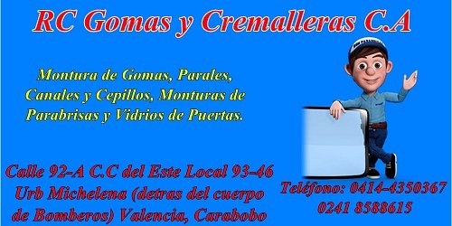 RC GOMAS Y CREMALLERAS CA
