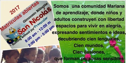 GIMNACIO BILINGÜE SAN NICOLAS