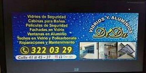 VIDRIOS Y ALUMINIOS DIDA