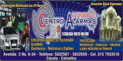 CENTROALARMAS ELECTRONICAS G.R  CUCUTA