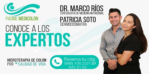 PADME MEDICOLON TRATAMIENTO Y LAVADO DE COLON EN CANCUN