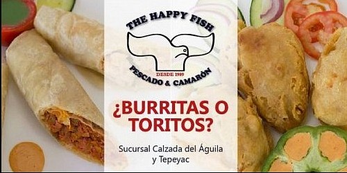 THE HAPPY FISH, PESCADO & CAMARON