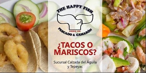 THE HAPPY FISH, PESCADO & CAMARON