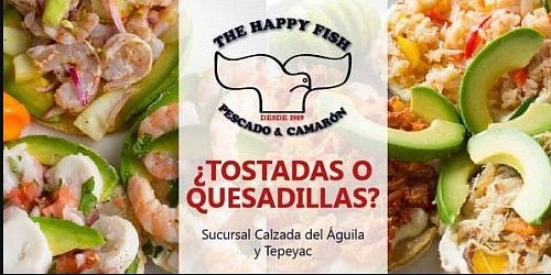THE HAPPY FISH, PESCADO & CAMARON