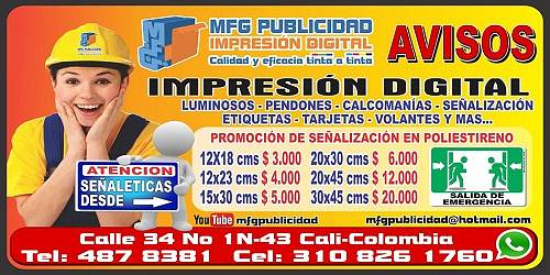 MFG PUBLICIDAD IMPRESION DIGITAL