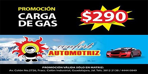 CONFORT AUTOMOTRIZ AIRE ACONDICIONADO