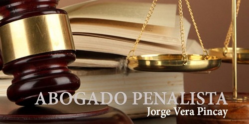 Abg. Jorge Vera Pincay - Penalista