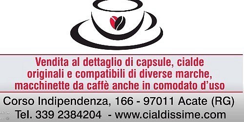 CIALDISSIME di Giovanni Noto