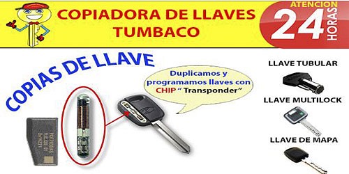 COPIADORA DE LLAVES TUMBACO