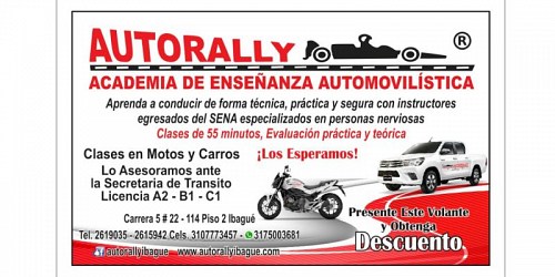 ACADEMIA DE CONDUCCION AUTORALLY