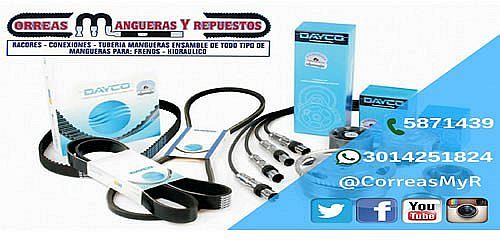 CORREAS MANGUERAS Y REPUESTOS
