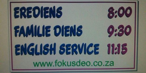 Fokus Deo...is Lewe - AGS Nylstroom