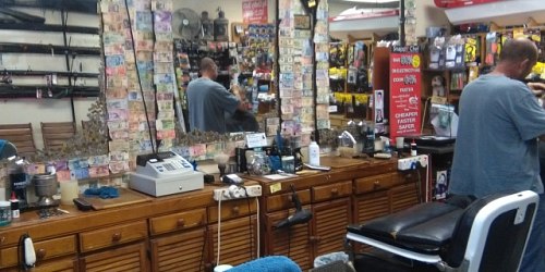 Alan's Fishing Tackle and Barber Shop
