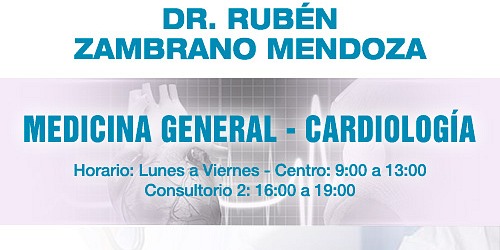 Dr. Ruben Zambrano Mendoza - Cardiología Clínica