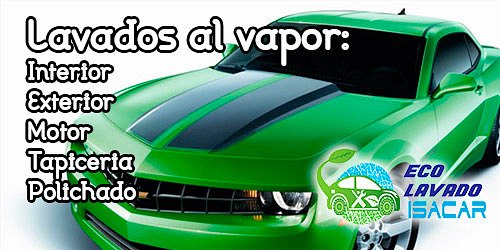 ECO LAVADO ISACAR - Lavado a Vapor