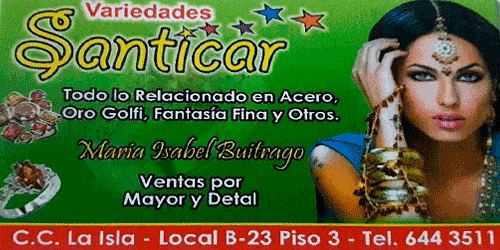 Variedades y Accesorios en Acero Santicar