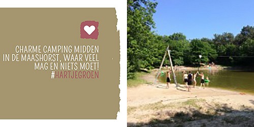 Hartje Groen Charme Camping & De Boshut Schaijk