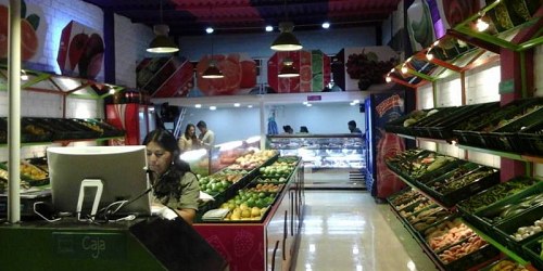 LONCHERITA, carnes, frutas y verduras