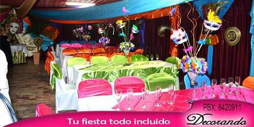 Decorando Eventos en Bucaramanga