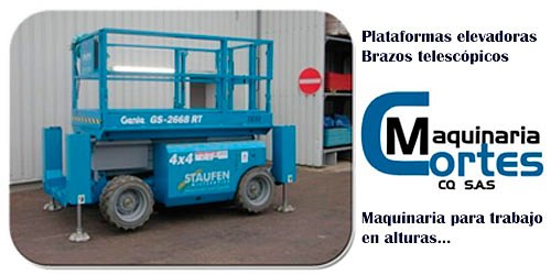 MAQUINARIA CORTES - Venta y alquiler Maquinaria Pesada
