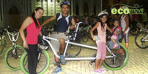 ALQUILER BICICLETAS DOBLES TANDEM ECOMOVIL