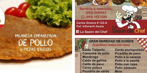 Comida Casera La Sazón del Chef