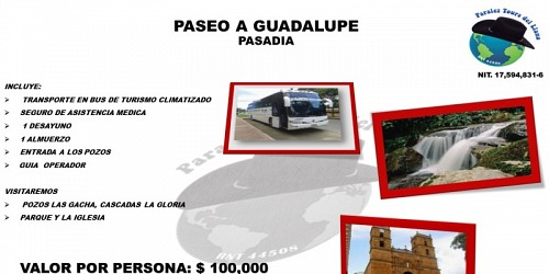 AGENCIA DE VIAJES PARALEZ TOURS DEL LLANO