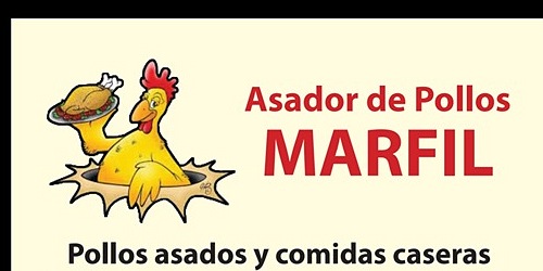 MARFIL. ASADOR DE POLLOS. Comida casera. Comida para Llevar.