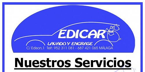 EDICAR, Lavado y Engrase de Coches. Mecánica Rápida. 